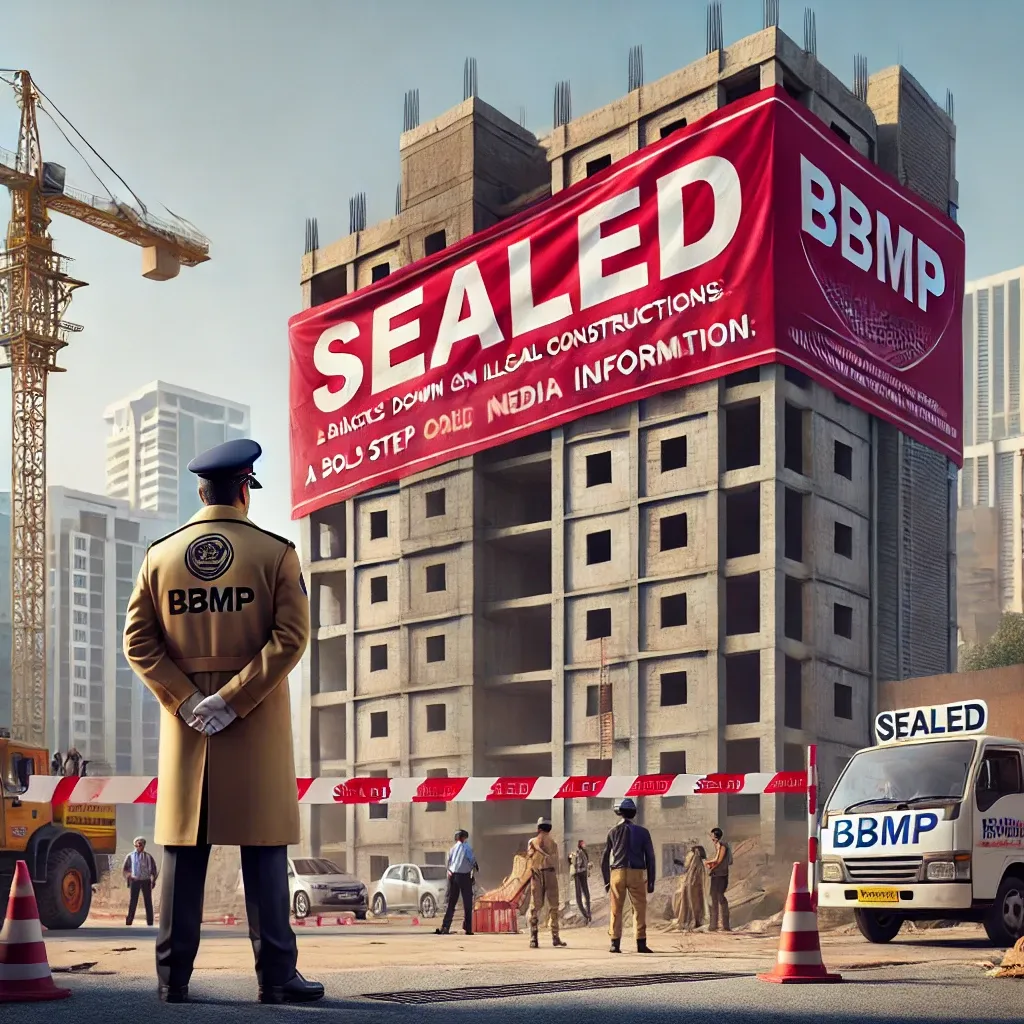 BBMP Cracks Down on Illegal Constructions: A Bold Step Towards Urban Compliance