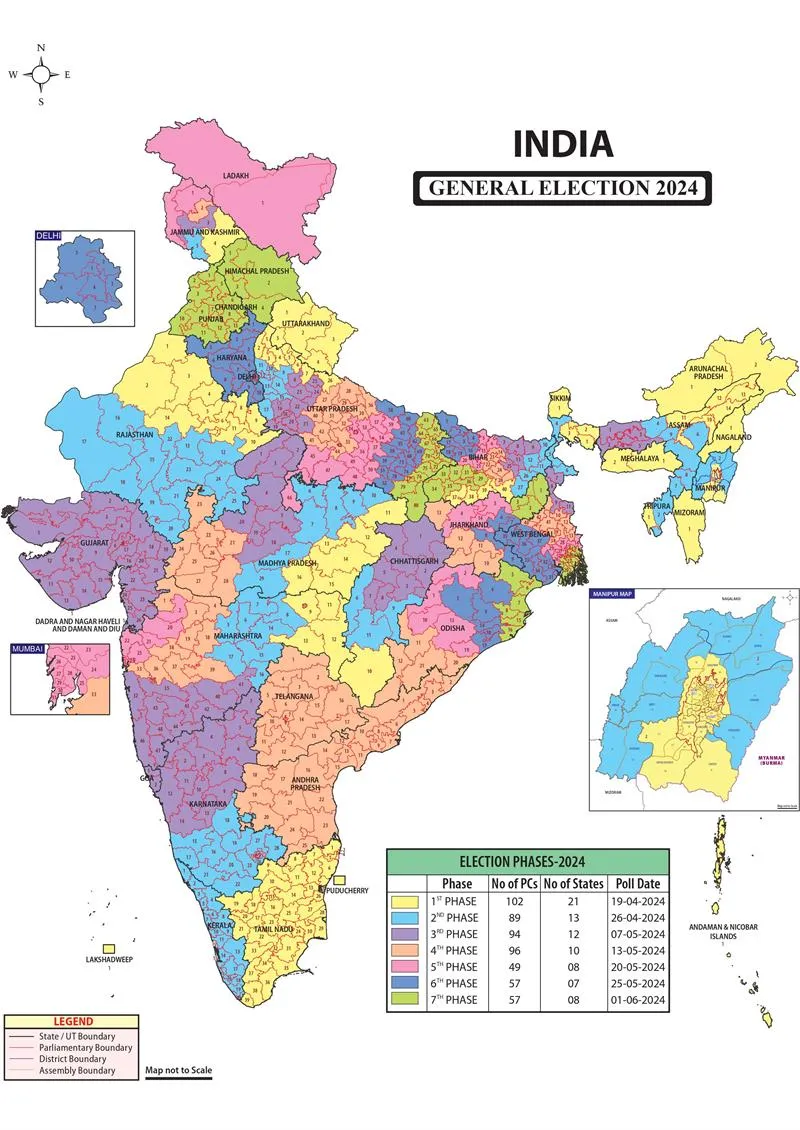 ANNOUNCEMENT OF SCHEDULE FOR GENERAL ELECTIONS 2024..