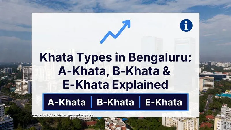 Khata Types in Bengaluru: A-Khata, B-Khata & E-Khata Explained