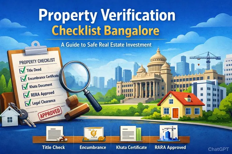 Property Verification Checklist in Bangalore